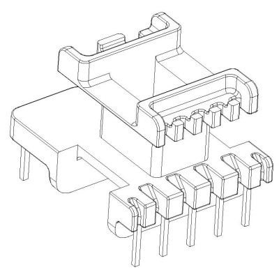 RH-EE-2219/EE-22立式(5+2PIN)