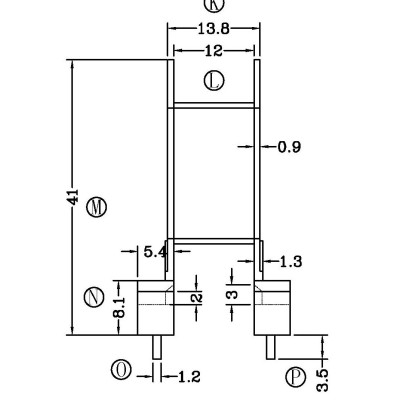 RH-EQ-3403/EQ-35臥式(5+5PIN)