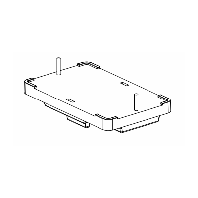BASE-042  底座2PIN2孔