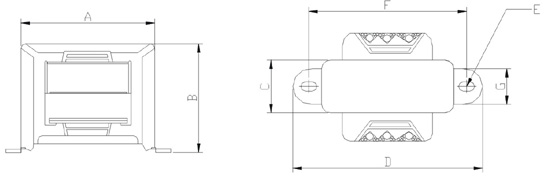 35×15.5電源變壓器