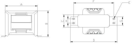 76×42電源變壓器