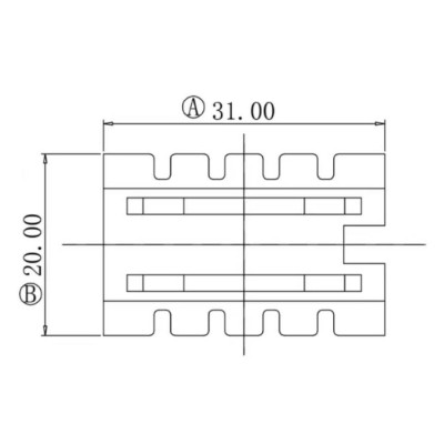 XWC-BASE磁環底座(5+5)P