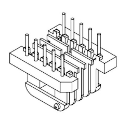 XWC-EE-1909/EE19臥式四槽(5+5)P直插