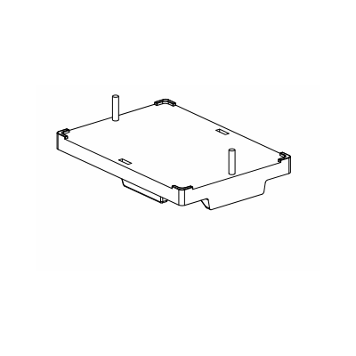 BASE-041-1  底座2PIN2孔