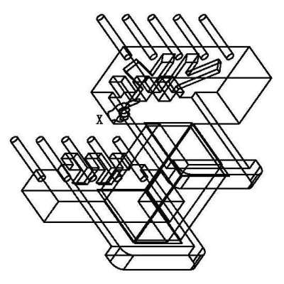 EE16(5+5)P臥式單槽/EE-1608