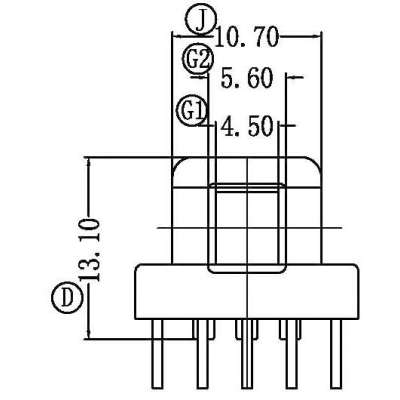 EE16(5+5)P臥式單槽/EE-1608-2