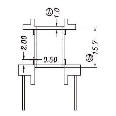 Z-2824/ER28立式(8+8PIN)