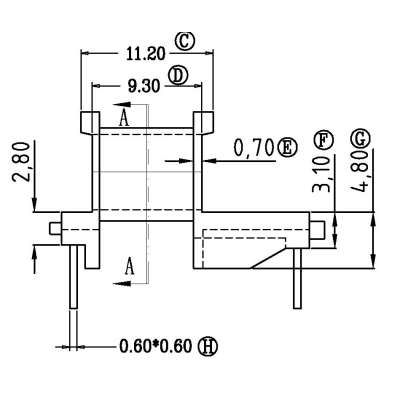 EE-1309/EE13臥式(5+4PIN)