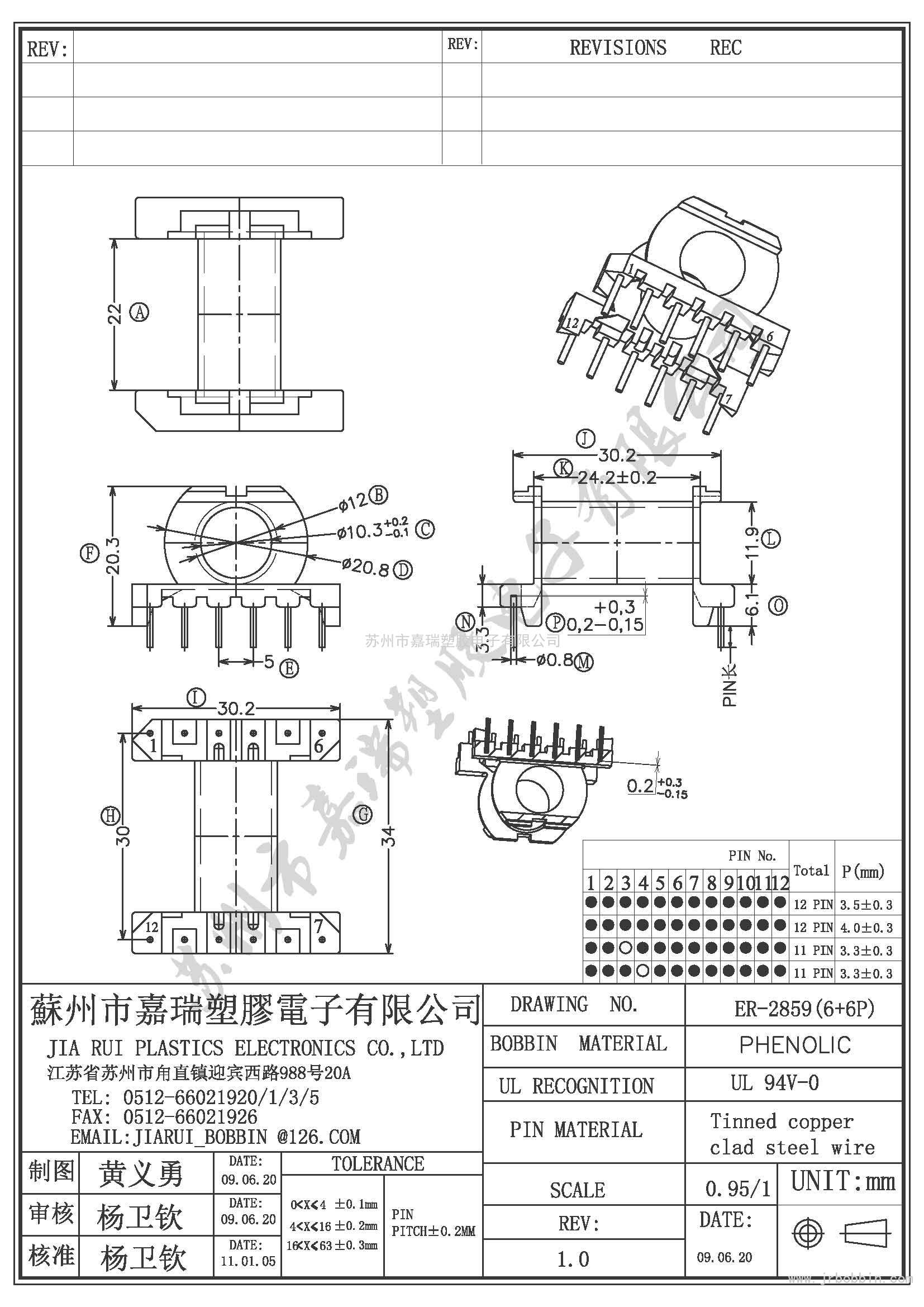 ER28（6+8)P臥式單槽ER-2859