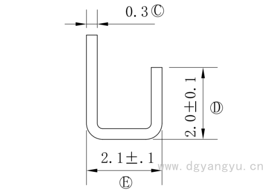 Y-B110-1 SMD 1608 CLIP