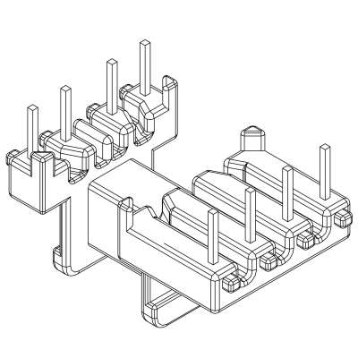 SR-EE-1616/EE-16臥式(4+4)PIN