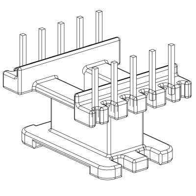 SR-EE-1641-1/EE-16立式(5+5)PIN