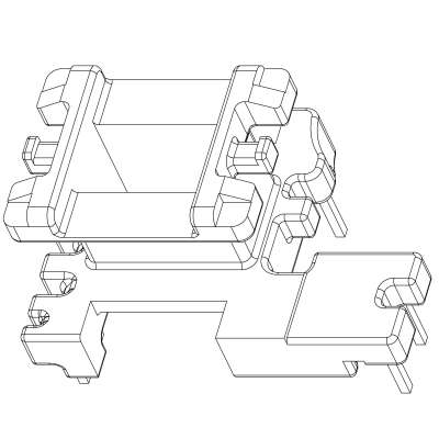 SR-EE-1632-1/EE-16立式(5+1+2)PIN