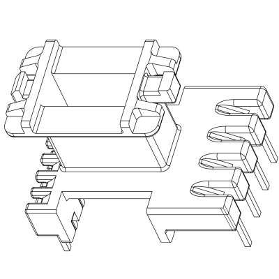 SR-EE-1629/EE-16立式(5+4)PIN