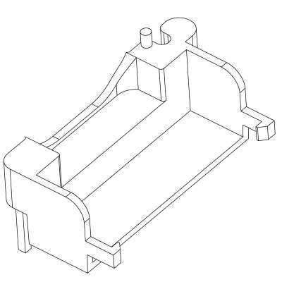 SR-CASE-004/CASE-004磁環(huán)外殼