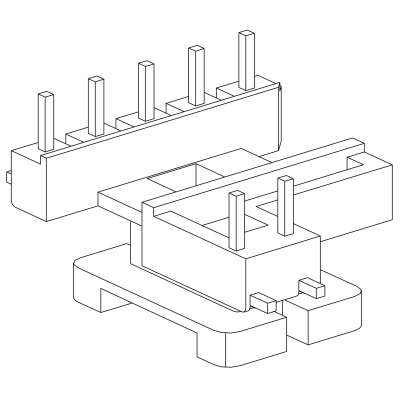 SR-EE-1307/EE-13臥式(2+5)PIN