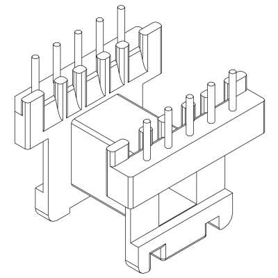 SR-EE-1602-1/EE-16臥式單槽(5+5)PIN