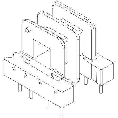 SR-EE-1933-1/EE-19臥式(4+4)PIN