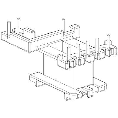 SR-EI-1725-1/EI-17立式(5+1+2)PIN