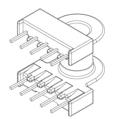 SR-EP-1301/EP-13臥式(5+5)PIN