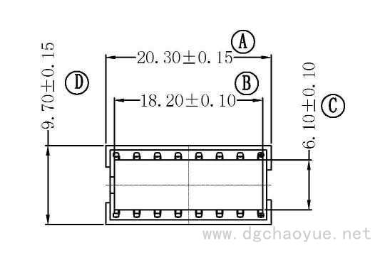 SYW-1601/DIP 16PIN底座