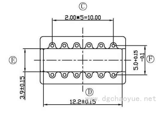 SYW-1201-2/DIP 12PIN底座