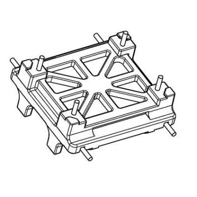 HX-B008 34X35X20.5(2+2P)底座