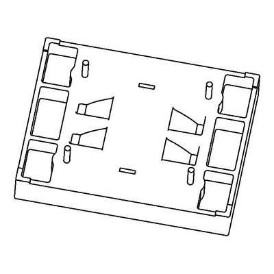 HX-B018B 35X45方形孔(3.2X1.3)底座