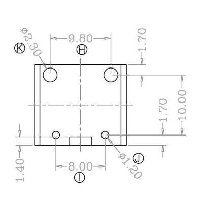 HX-B050 15X13.5底座