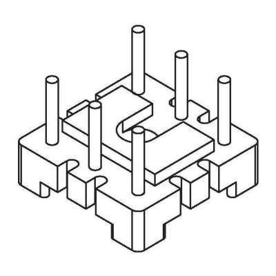 ZS-B001 BASE(3+3)PIN