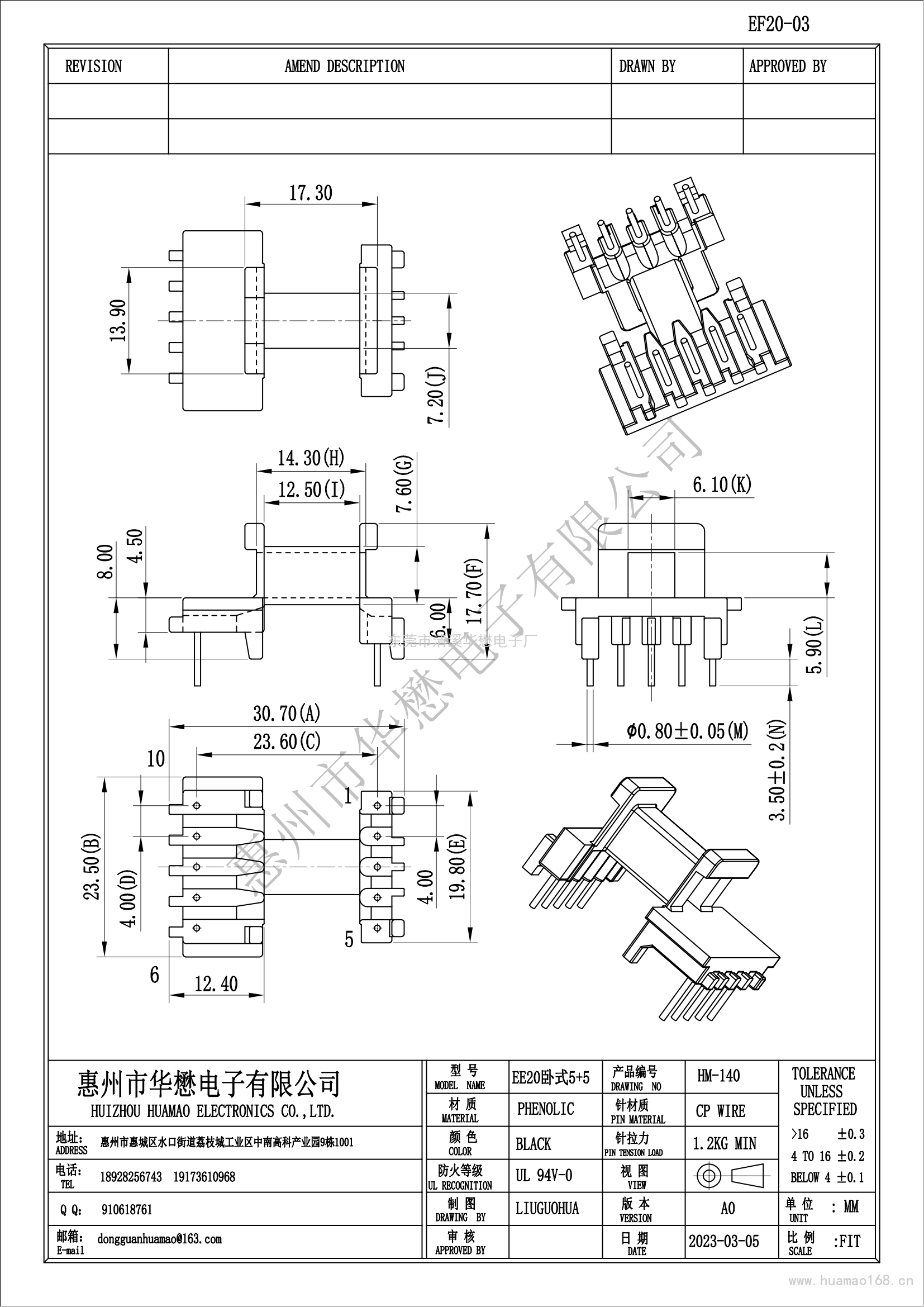 HM-140EF20-03