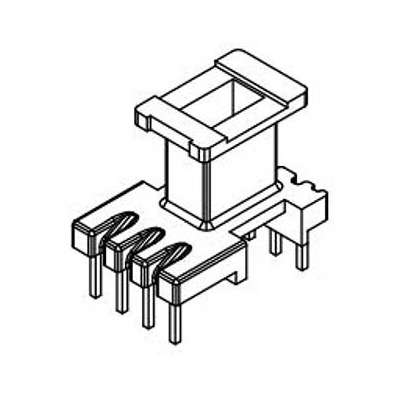 XWC-EE-10/EE-11立式(4+4PIN)單邊加寬