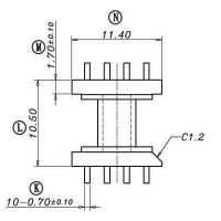 BC-026-2 EP-10臥式(4+4PIN)