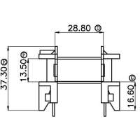 ETD-3903/ETD-39臥式(8+8PIN)X