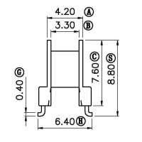 EP-X4.5/EP-X4.5臥式(4+4PIN)