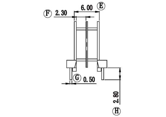 EOP-9.5/EOP-9.5臥式雙槽(4+4PIN)