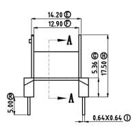 EE-1906/EE-19臥式(3+3PIN)