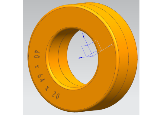 GC-CASE002/CASE  (T40*64*20 非晶體磁環(huán)護(hù)套外殼) 37*68.2*24.5mm  PA66