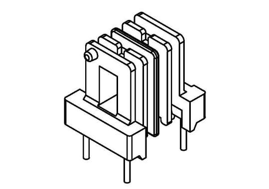 JS-0813/EE8.3臥式四槽(2+2PIN)