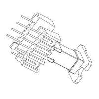 HXW-EEL1610-1 EEL16擋板加高立式4+6針