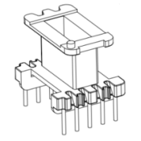 HXB-EI1303 EE13加寬立式5+5針