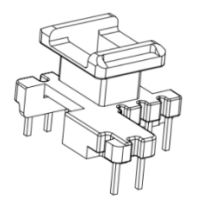 HXB-EI1627 EE16 EE1608加寬安規立式5+3+2針