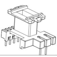 HXB-EI1631-1 EE16 EE1610加寬安規立式5+2針