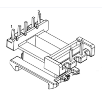 HXB-EI2209-1 EE22 EE2217加寬安規立式5+2針