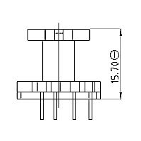 HXL-EE2210 EE22 EE2211加寬安規(guī)立式5+4針