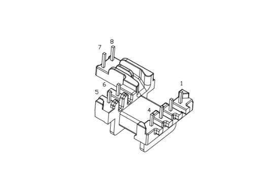 HXB- EM1503 EM15直插臥式4+2+2針