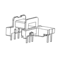 HXB- EM1509 EM15直插臥式4+2+2針