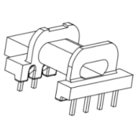 HXB-EPC1305 EPC13直插臥式4+2+2針