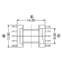 HXC-EPC1306-1 EPC13貼片臥式5+5針