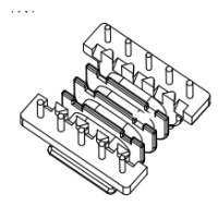 HXH-EPC13四槽直插臥式5+5針